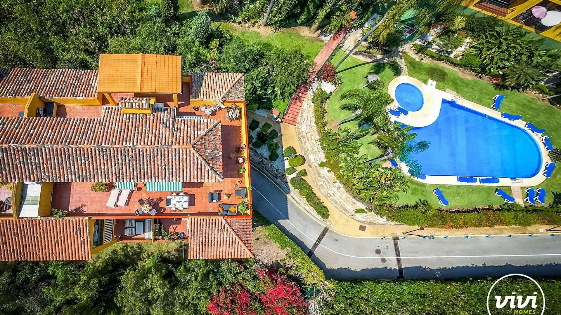 לה קאלה דה מיחאס Vivi Homes - Girasol Pool, Golf, View & Terrace ספרד