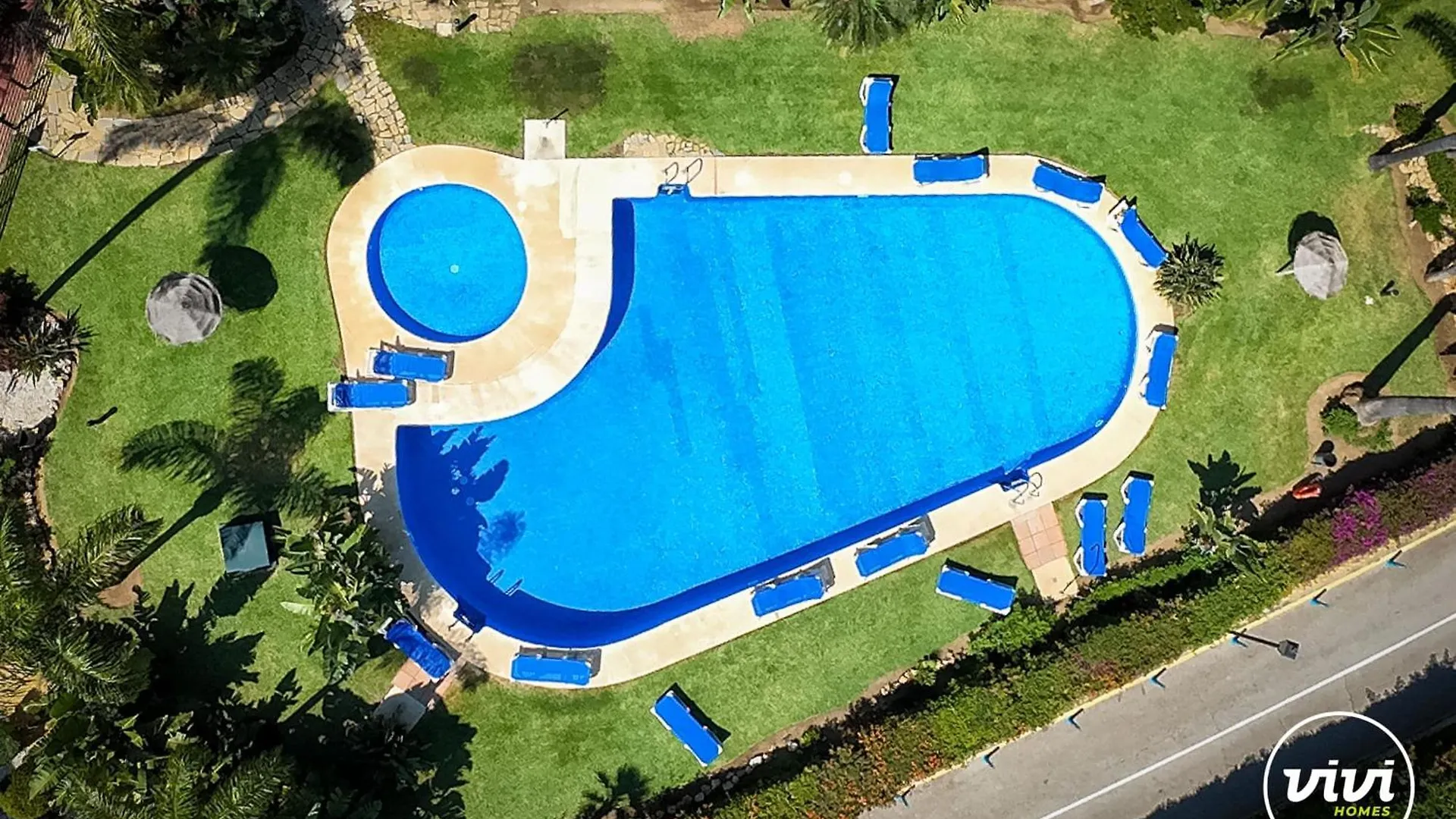 לה קאלה דה מיחאס Vivi Homes - Girasol Pool, Golf, View & Terrace ספרד